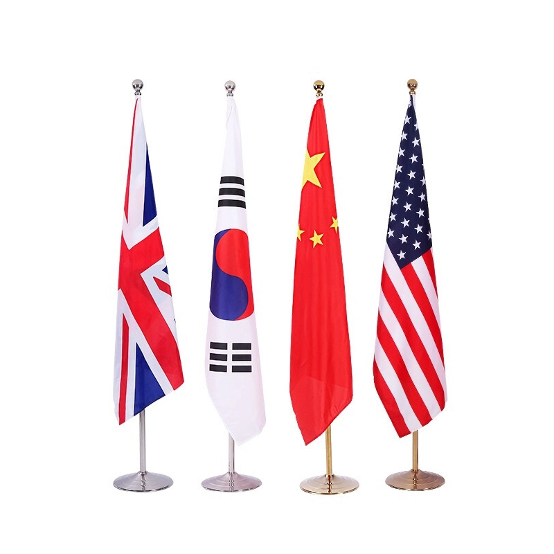 Indendørs flagstang